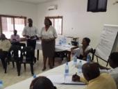 Legal training workshop for AMIMO staff members in Gaza, Mozambique